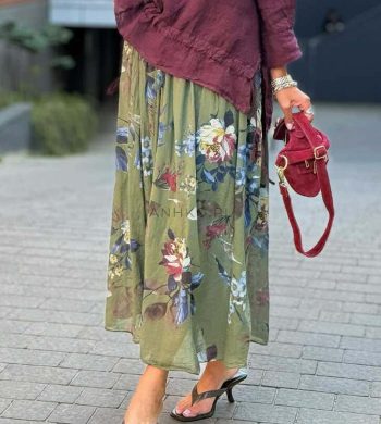 długie spódnice na lato