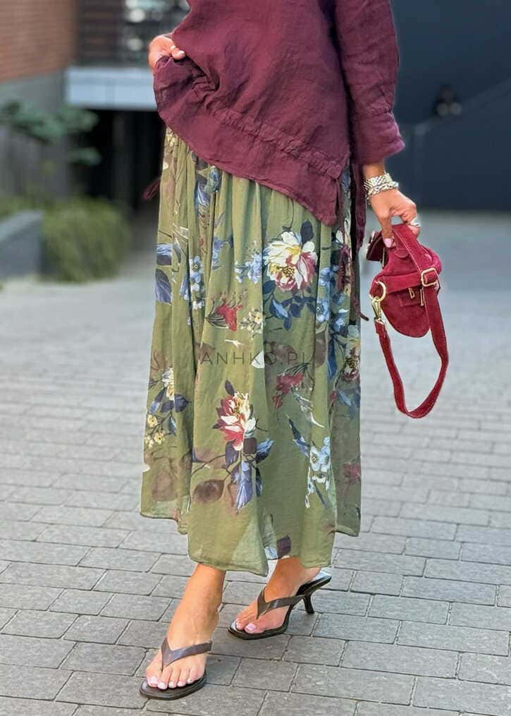 długie spódnice na lato