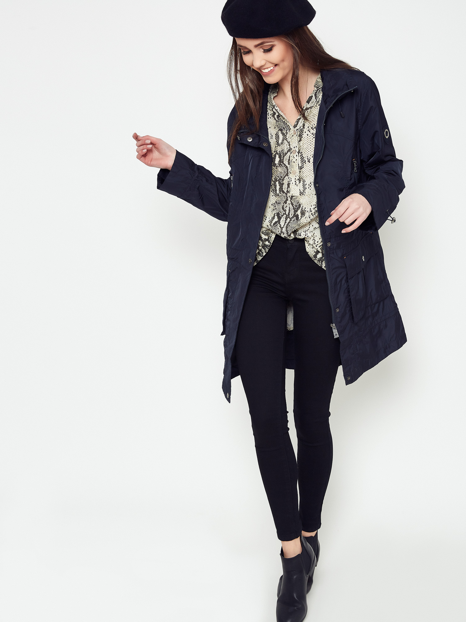 czarne spodnie damskie