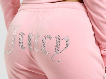 JUICY COUTURE Różowe damskie spodnie dresowe